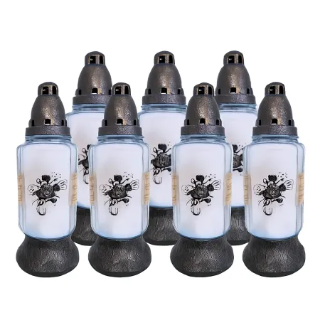 ZNICZ RÓŻA - 120 ( 1 opakowanie 7 szt.)